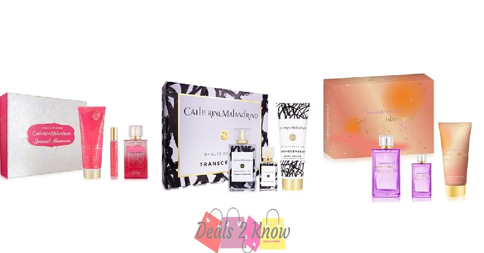 Macys: CATHERINE MALANDRINO 4-Pc. Fragrance Gift Set $25 ($144) - Deal ...